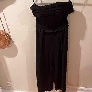 Here Comes a the Sun Black Jumpsuit